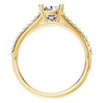 Load image into Gallery viewer, Split Shank Cushion Diamond Ring - RI7623