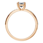 Load image into Gallery viewer, Emerald Halo Grace Ring