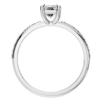 Load image into Gallery viewer, Emerald Halo Grace Ring