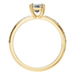 Load image into Gallery viewer, Emerald Halo Grace Ring