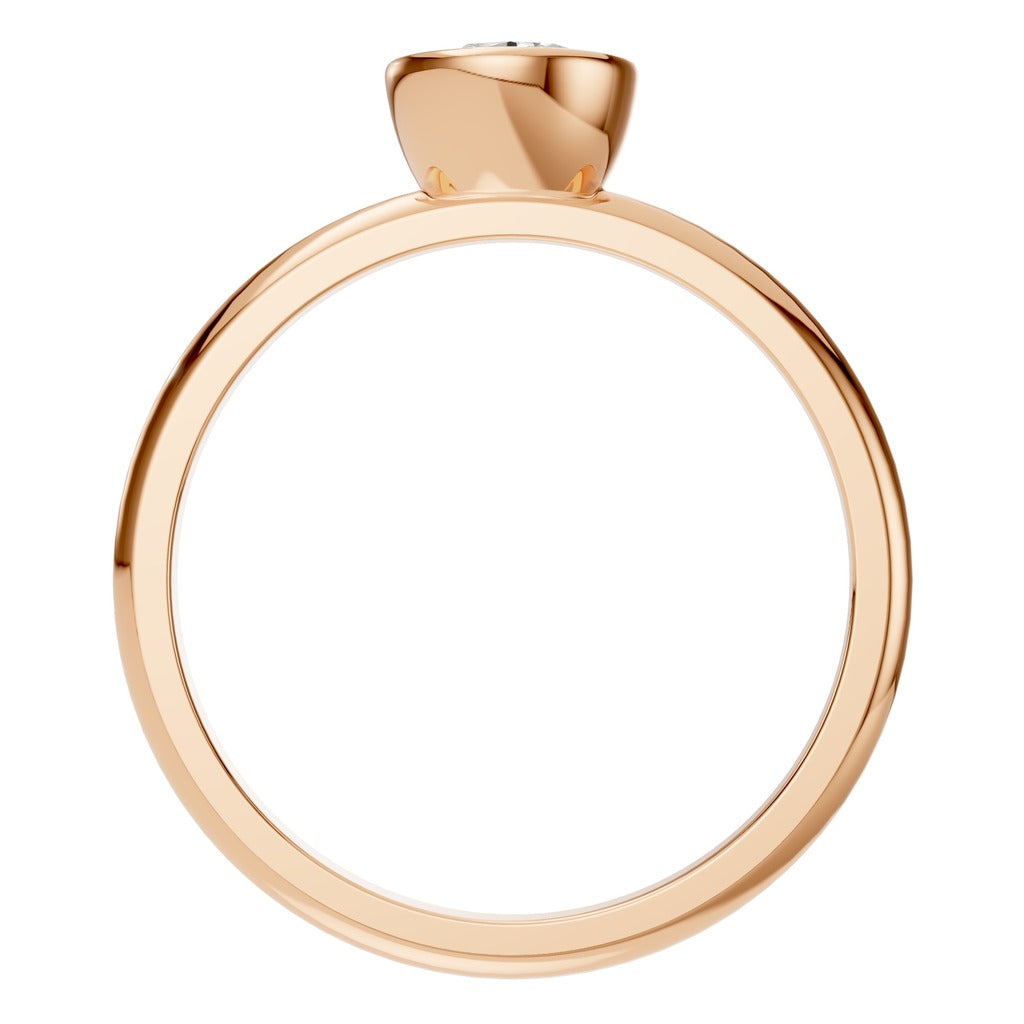 Classic Bezel Solitaire Ring