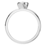 Load image into Gallery viewer, Classic Bezel Solitaire Ring
