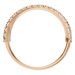 Load image into Gallery viewer, Triple Row Pavé Ring - RI8589