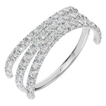 Load image into Gallery viewer, Triple Row Pavé Ring - RI8589