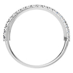 Load image into Gallery viewer, Triple Row Pavé Ring - RI8589