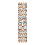 Load image into Gallery viewer, Double Row Eternity Ring