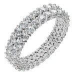 Load image into Gallery viewer, Double Row Eternity Ring