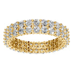 Load image into Gallery viewer, Double Row Eternity Ring