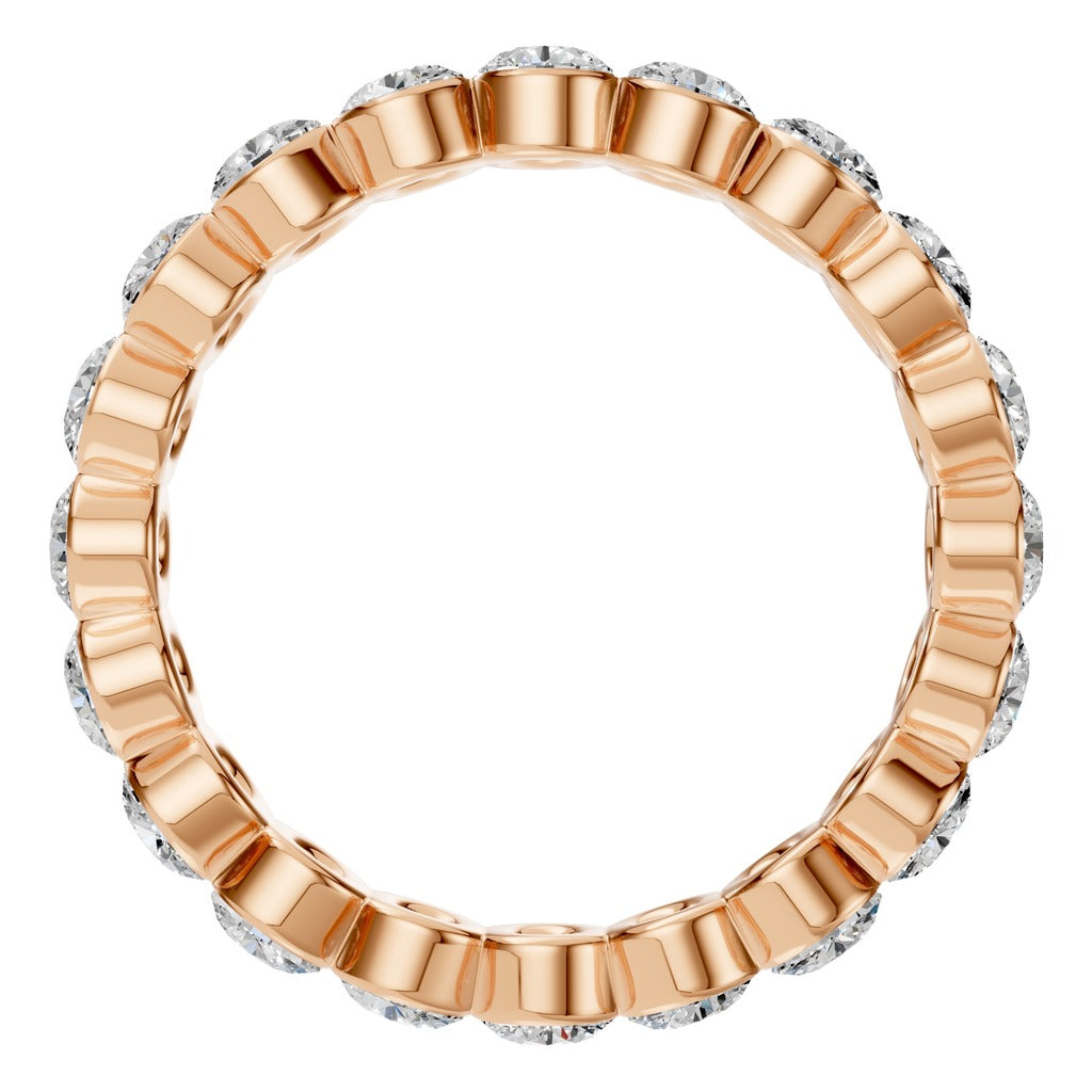 Bezel Set Eternity Ring