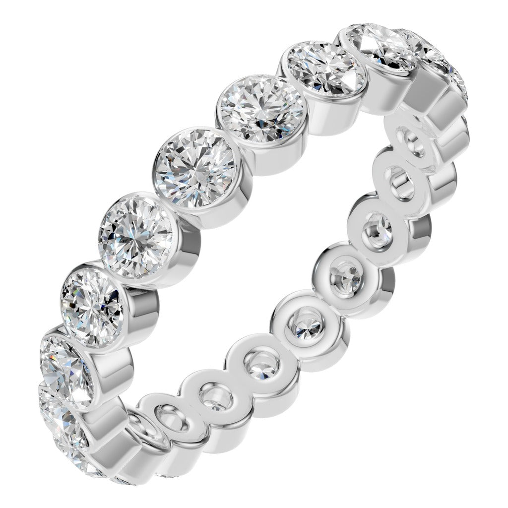 Bezel Set Eternity Ring