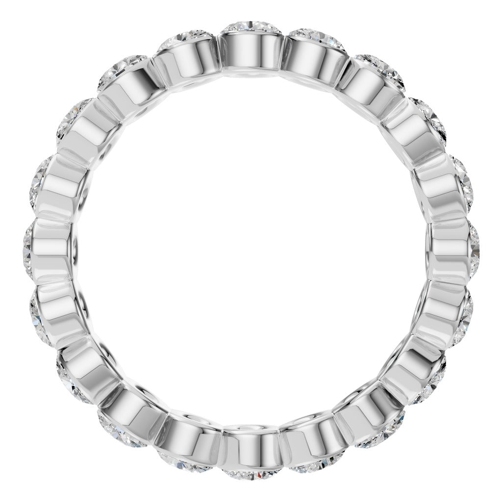 Bezel Set Eternity Ring