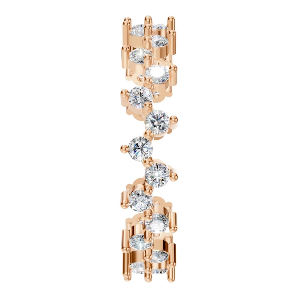 Zig Zag Eternity Ring - RI9244