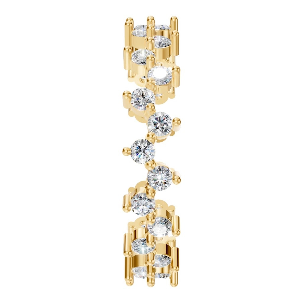 Zig Zag Eternity Ring - RI9244