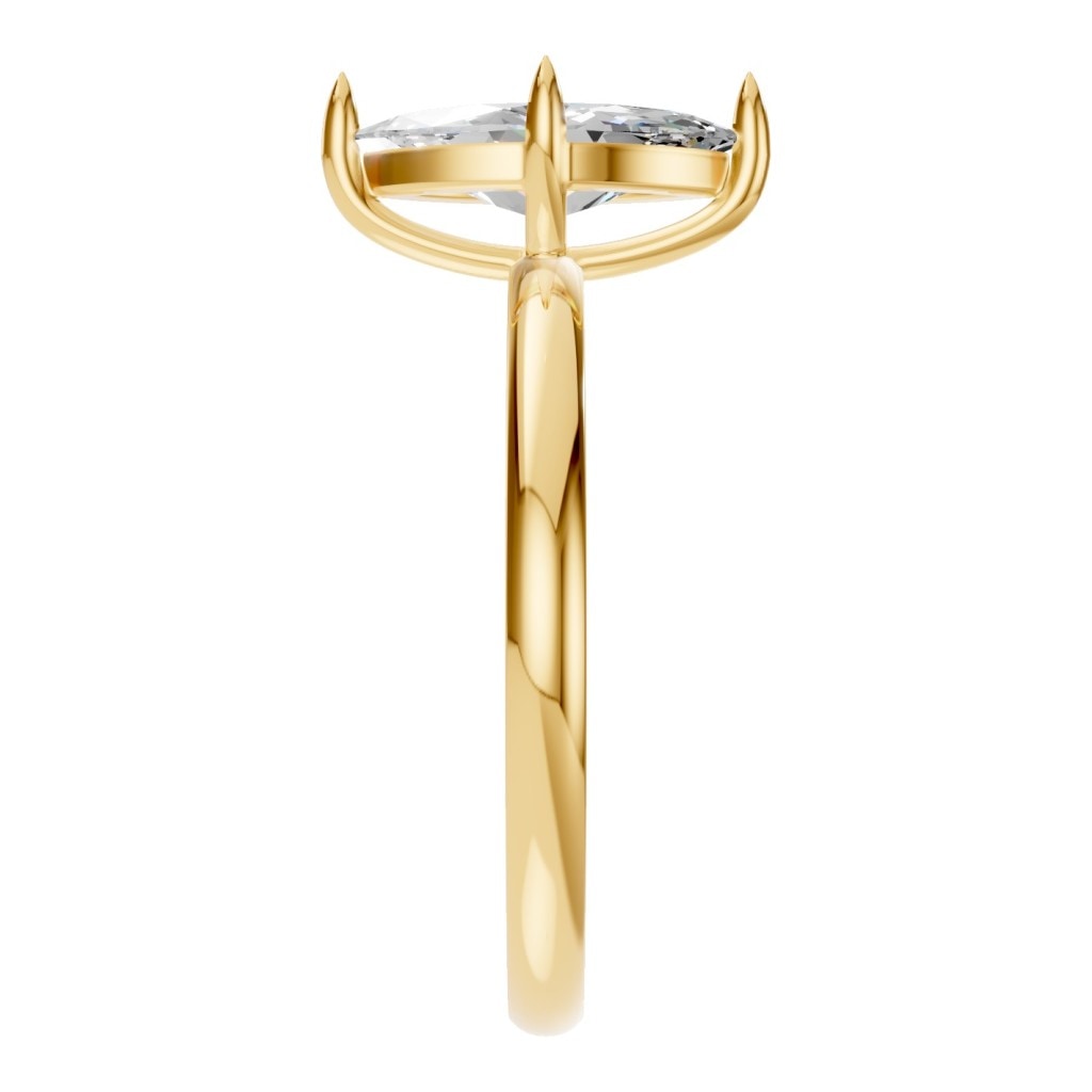 Marquise Solitaire Ring