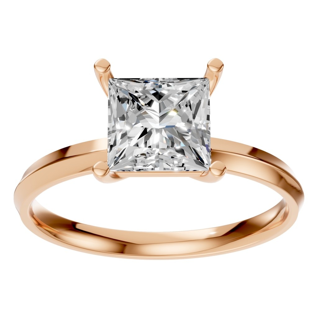 Princess Cut Solitaire Ring