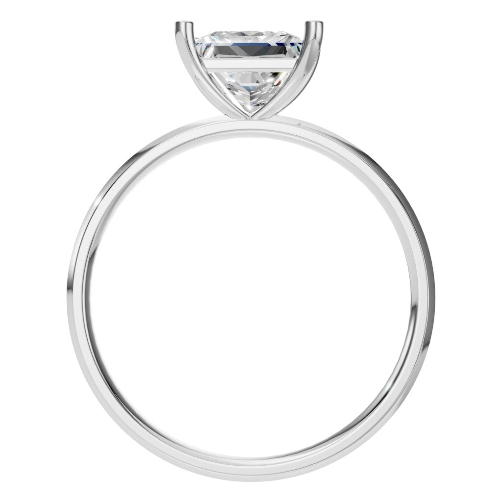 Princess Cut Solitaire Ring