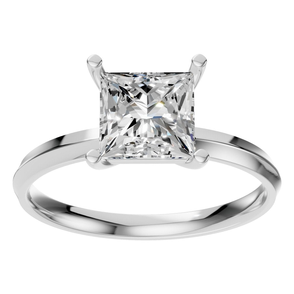 Princess Cut Solitaire Ring