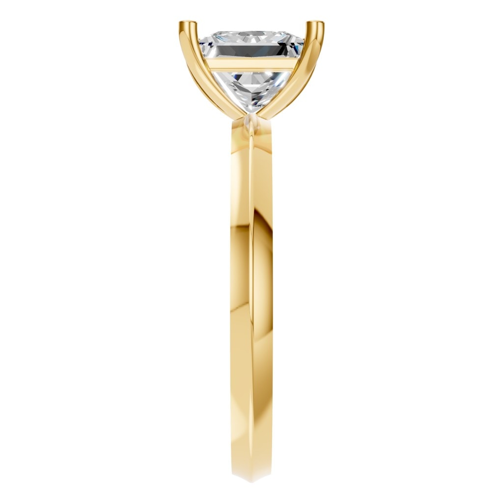Princess Cut Solitaire Ring