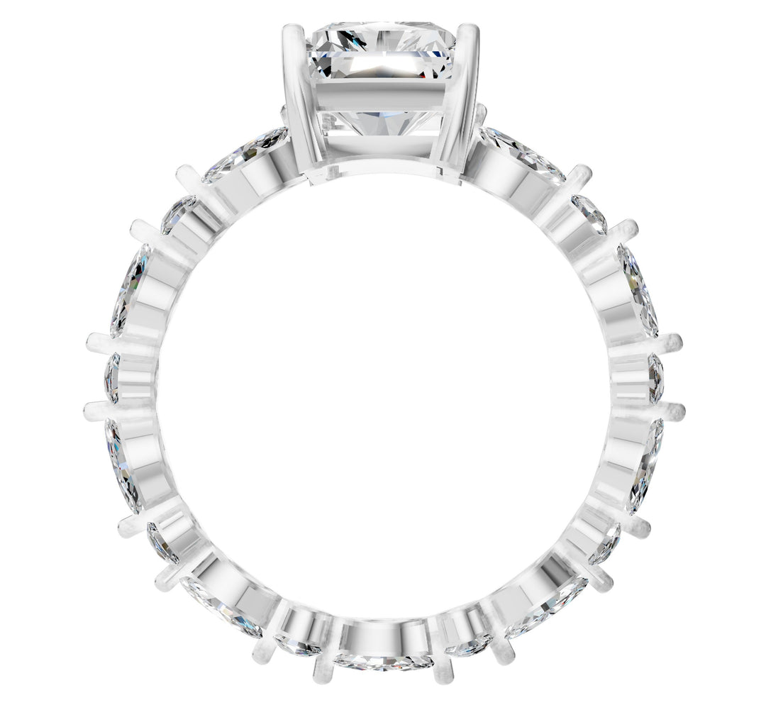Celeste Emerald Marquise Ring